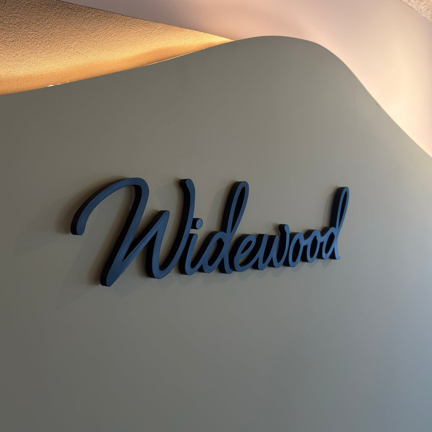 3D-wandtekst op maat